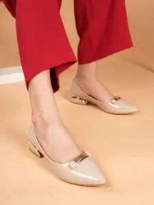 Lavie Women Solid Party Block Heel Bellies