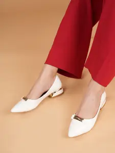 Lavie Women Solid Party Block Heel Bellies