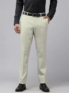 Blackberrys Men Slim Fit Formal Trousers