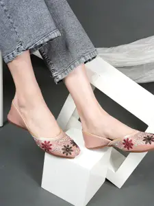 Anouk Women Embellished Mojaris