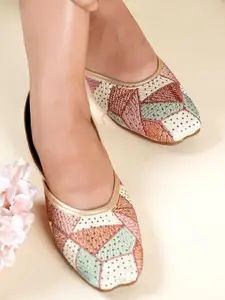 Anouk Women Embellished Mojaris