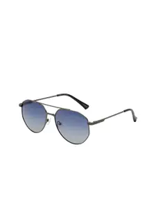 KOSCH ELEMENTE Men Round Sunglasses with Polarised Lens KST 24814 C1