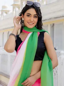 Satrani Ombre Pure Georgette Ready to Wear Saree