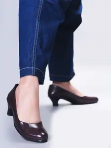 TRYME Women Solid Block Sandals