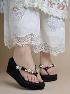 JM Looks Womens Stylish Comfortable Casual & Party Wear Platform Sandals