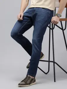 U.S. Polo Assn. Denim Co. Men Henry Skinny Cropped Fit Light Fade Stretchable Jeans