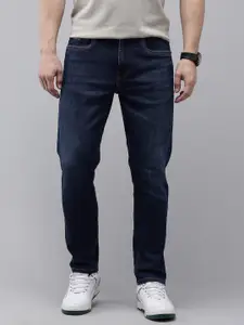 U.S. Polo Assn. Denim Co. Men Tapered Crop Fit Light Fade Stretchable Jeans