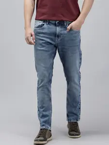 U.S. Polo Assn. Denim Co. Men Henry Skinny Fit Heavy Fade Stretchable Jeans