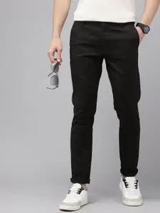 U.S. Polo Assn. Men Austin Trim Fit Textured Trousers