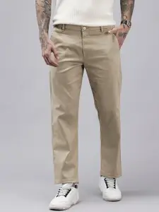 U.S. Polo Assn. Men Micro Ditsy Printed Riley Straight Fit Chinos Trousers