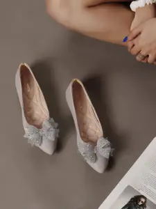 CORSICA Women Pointed Toe Flats  With Bow