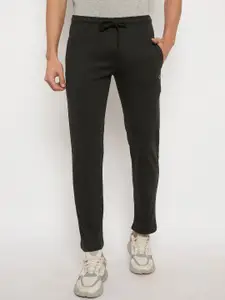 Duke Men Cotton Mid-Rise Relaxed-Fit Trackpants