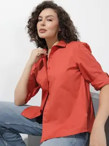 The Roadster Lifestyle Co. Pure Cotton Oversized Casual Shirt