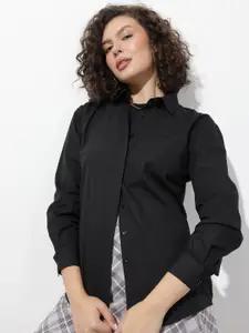 The Roadster Lifestyle Co. Pure Cotton Oversized Casual Shirt