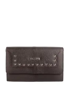 CIMONI Women Textured Leather Envelope