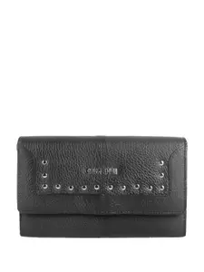 CIMONI Women Textured Leather Envelope