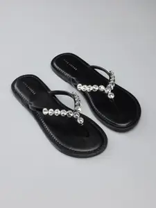 Lino Perros Women T-Strap Flats