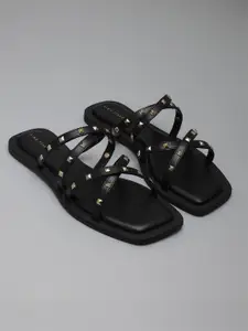 Lino Perros Women Open Toe Flats