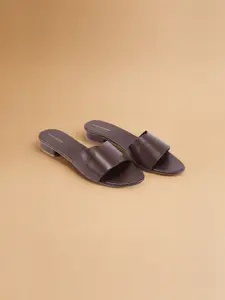 Lino Perros Women Open Toe Flats