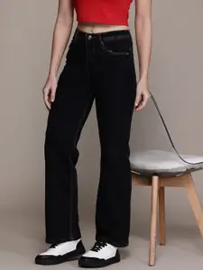 Nifty Women High-Rise Stretchable Baggy Jeans