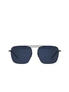 INTENSE FOCUS Men Aviator Sunglasses With UV Protected Lens Luster 48 X C-E-Black