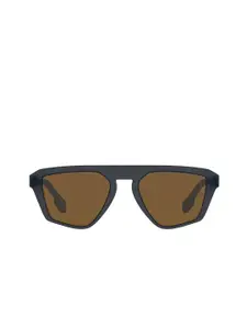 INTENSE FOCUS Men Aviator Sunglasses With UV Protected Lens Es 1205 X C-D-Blue