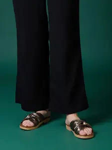 Inc 5 Women Slip-On Embellished Party Open Toe Flats