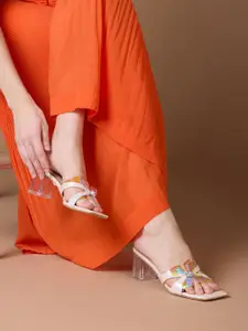 Inc 5 Party Women Square Toe Block Heel Sandals