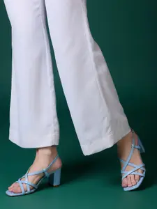 Inc 5 Women Party Block Sandals With Buckles