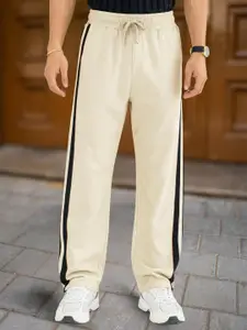 Maniac Men Cotton Mid Rise Track Pants
