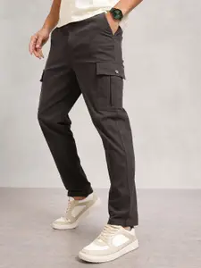 Nautica Men Solid Cargos Trousers