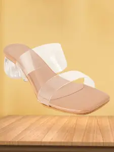 DressBerry Women Block Heel Open Toe Sandals