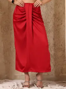 NEUDIS Maxi Draped Skirt