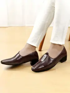 Bxxy Men 2 Inch Heel Height Increasing Traditional Panjabi Jutti