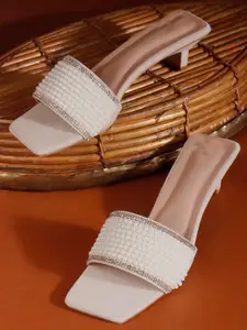 Try Me Women Open Toe Kitten Sandals