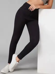 DOLCE CRUDO Women Slim Fit High-Rise Jeans