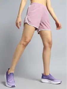 CULT Women Pink Pace Up Running Shorts