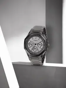 French Connection Men Bracelet Style Straps Analogue Multi Function Watch FCH20BM