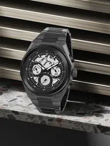 French Connection Men  Bracelet Style Straps Analogue Multi Function Watch FCH21BM