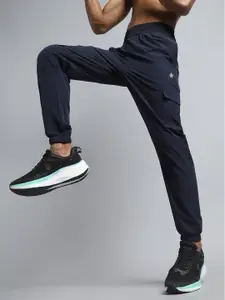CULT Men Navy Active Day out Cargo Joggers