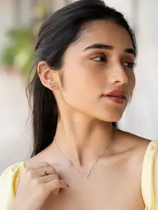 SHAYA Cool For The Summer Earrings & Necklace Matching Set Crafted In 925 Silver