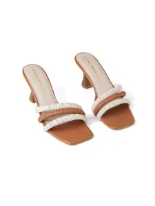 CHAAL CHALAN Spring Look Multiple Stap Sleek Heels