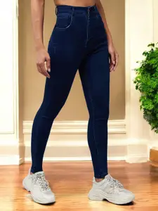 BAESD Skinny Fit High-Rise Stretchable Jeans