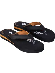 Style Height Men Black Flip Flops