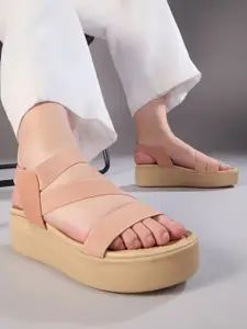 Inc 5 Women Solid Party Wedge Sandals