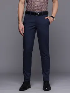Louis Philippe Men Super Slim Fit Formal Trousers