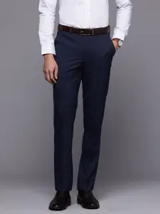 Louis Philippe Men Slim Fit Formal Trousers