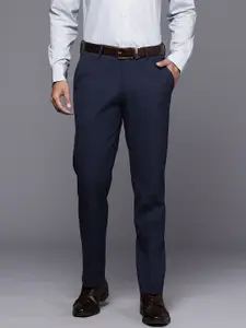 Louis Philippe Men Slim Fit Formal Trousers