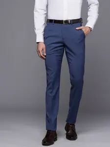 Louis Philippe Men Super Slim Fit Formal Trousers