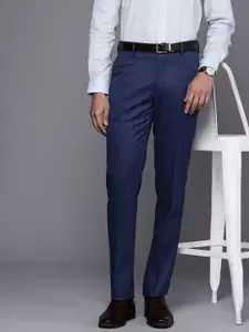 Louis Philippe Men Slim Fit Formal Trousers